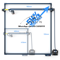 SCULPFUN S10 S30/S30 Pro/S30 Pro Max XY Axis Extender Expansion Rod 935x905mm Laser Engraving Machine Area Extension Kit