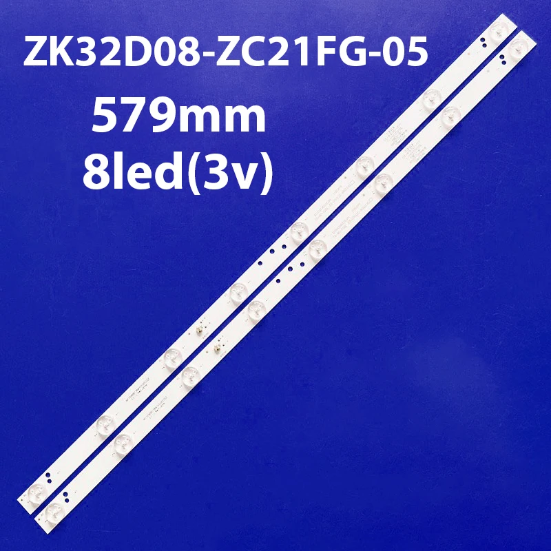 

ДЛЯ Lenovo 32C5 32S230 LED32H8 CRH-K323535T02085CS ZK32D08-ZC21FG-05 LED32H8 303ZK320033 579MM 3V 100% НОВАЯ светодиодная лента для подсветки