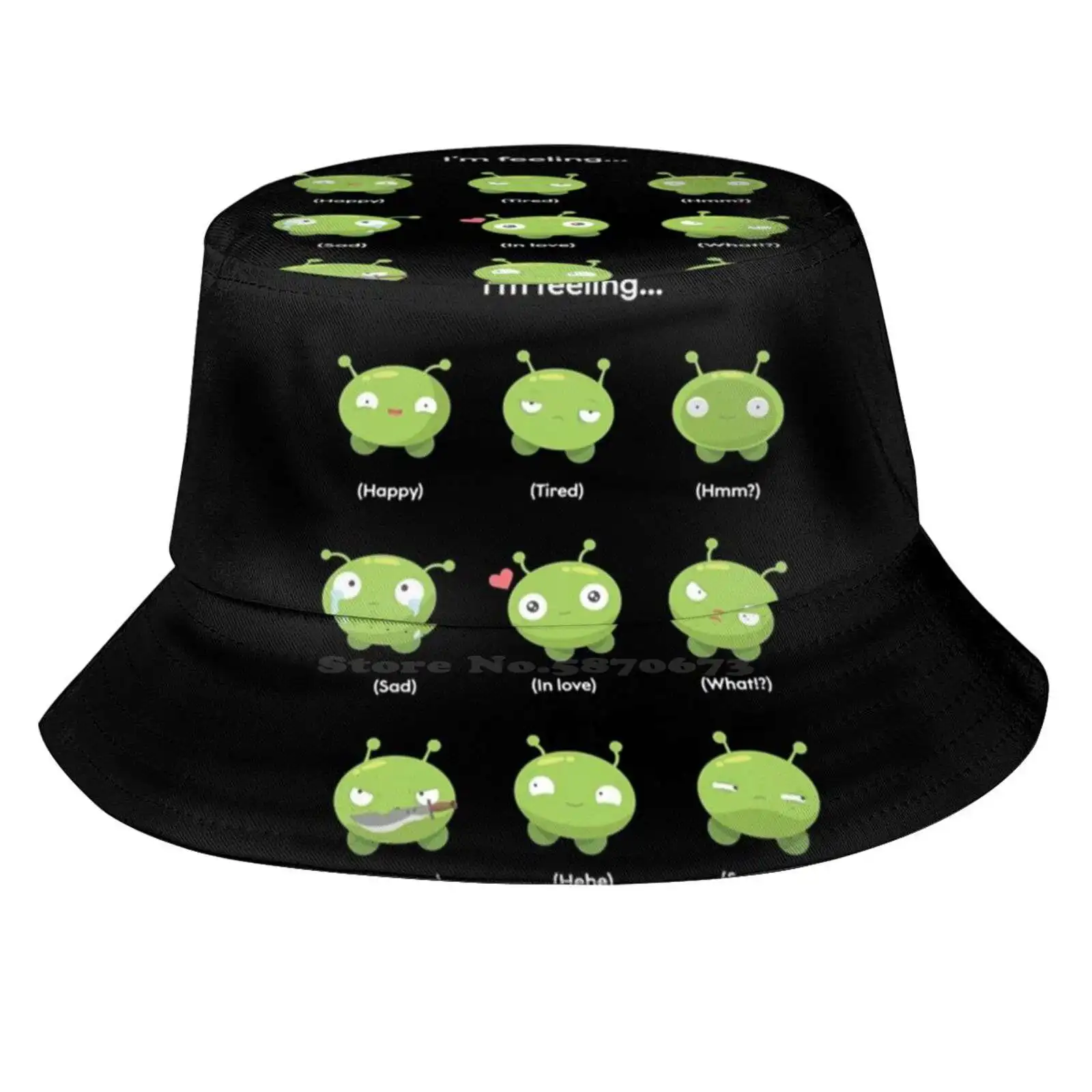 

Mooncake Moods Sun Cap Fisherman Hat Bucket Hats Adventure Bolo Moon Cake Hue Avocato Little Cato Final Space