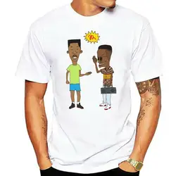 Uomo-Camiseta divertida Beavis y Butthead o il principie di Bel Air, Camiseta clásica de Anime Adult O-neck male top t shirt