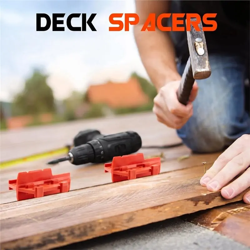 TFORU-Deck Spacers Board Spacing Edges Tool For Pressure Treated, Composite