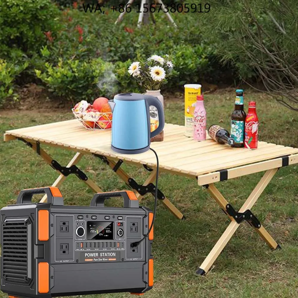 

1200W 1000WH Energy Storage Emergency Outdoor Power Supply Portable Camping 220V Home Mobile Power Supply Made in China
