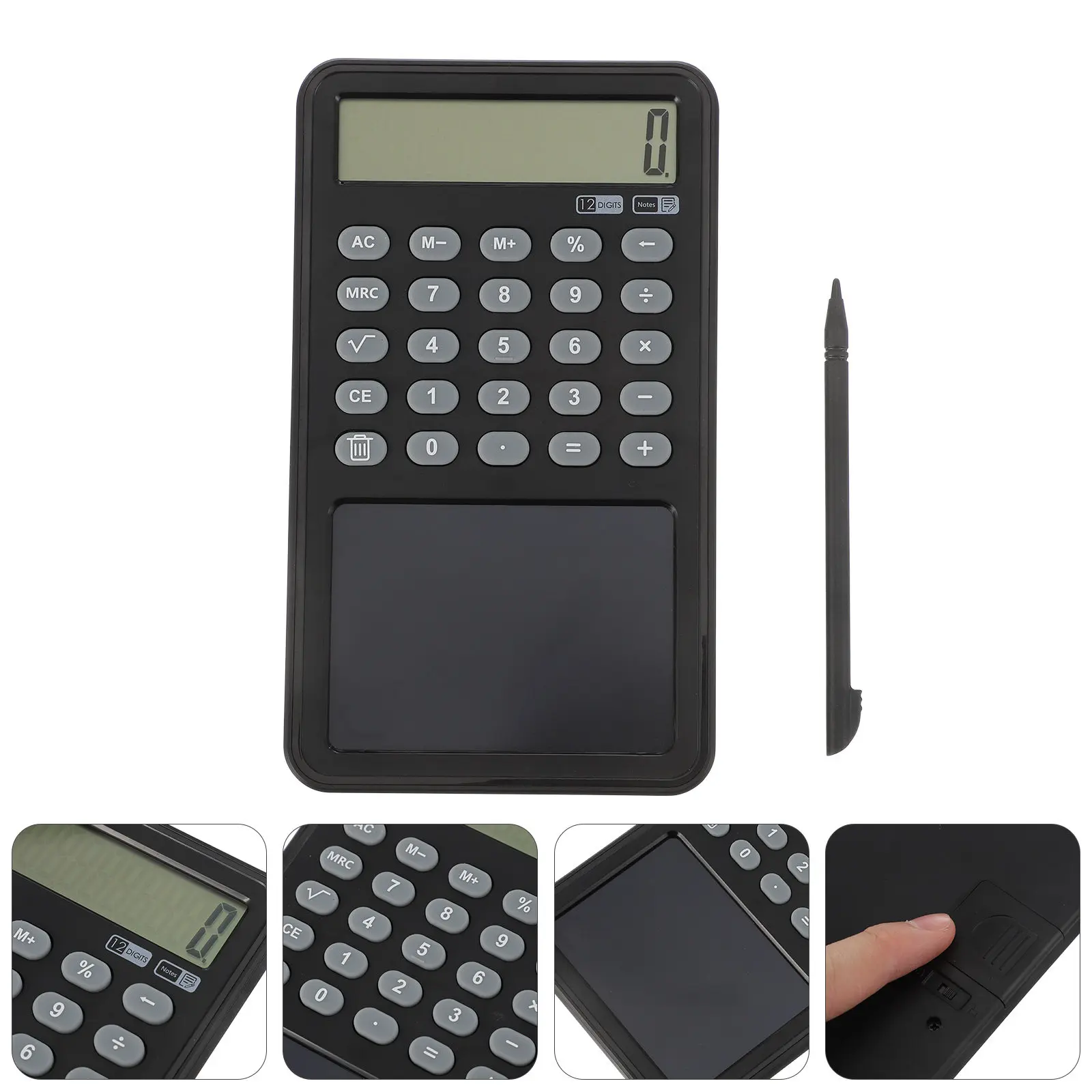

LCD Handwriting Board Calculator Large Screen Portable Accurate Multifuntional Calculation Tool for Students Office School