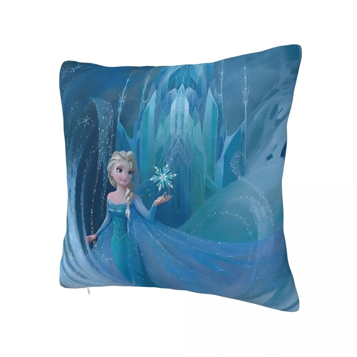 Printing Frozen Elsa Princess Cartoon Pillowcase Polyester Cushion Cover Gift The Snow Queen Throw Pillow Case Cover