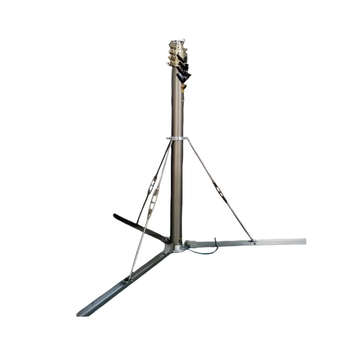 

12m Aluminum Pneumatic Telescopic Mast Tower for Telecommunication or Air Quality Monitoring
