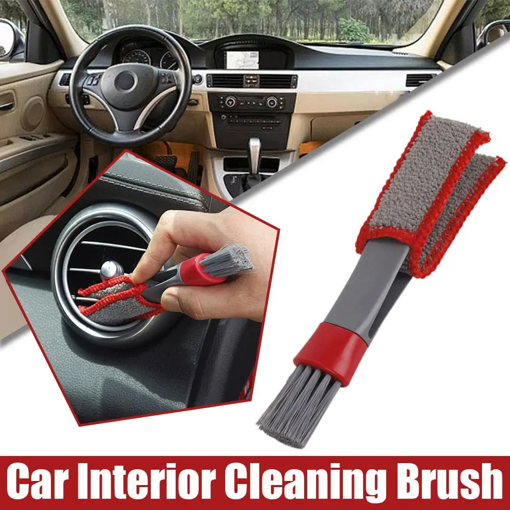 

Multi-purpose Dust Brush Interior Multi-purpose Brush Tool Conditioner Air Accessor Auto Outlet Brush Interior Cleaning Cle R2P0