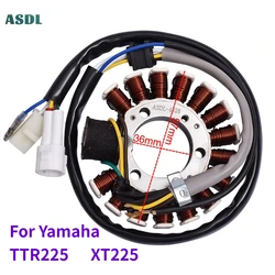 Motorcycle Magneto Generator Stator Coil for Yamaha Motorcycle OFF-ROAD 1999 TTR225 XT225 TT-R225 2000 2001 2002 2003 2004 2005