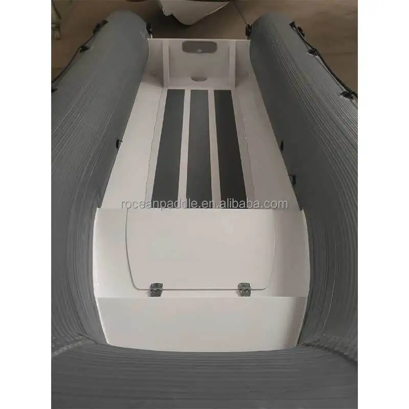 เรือยางกึ่งแข็งแบบอลูมิเนียมน้ำหนักเบา 12 ฟุต รุ่น Rib 360 Hypalon พร้อมเครื่องยนต์ติดท้ายเรือ 15 แรงม้า