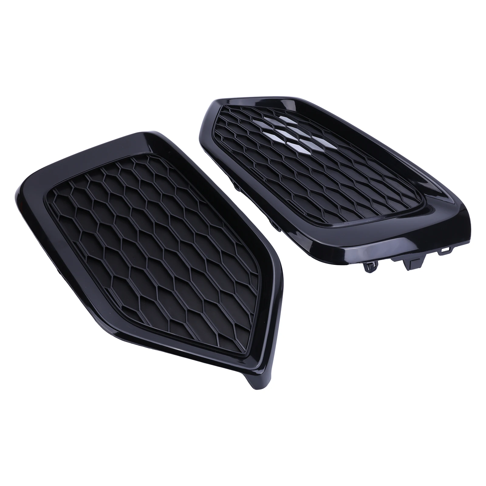 Front Fog Lamp Cover Kit Car Front Left/Right Fog Light Cover Set For Civic 2017-2019 Replace 71103TGGA00/71108TGGA00