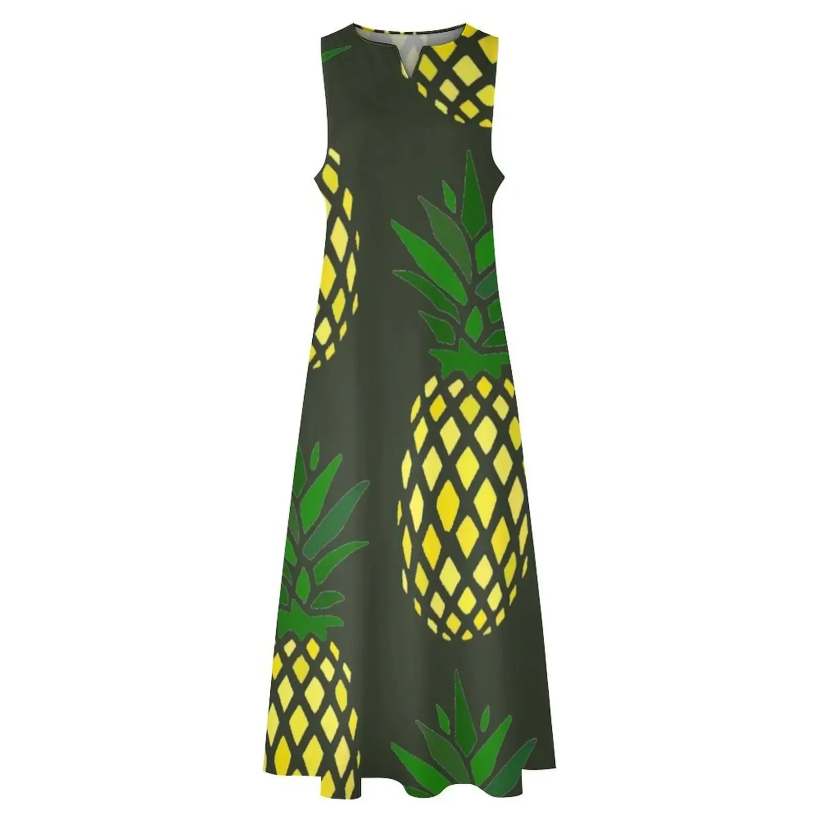 pineapple Long Dress summer dress daily Dress for pregnant women dresses for prom for woman