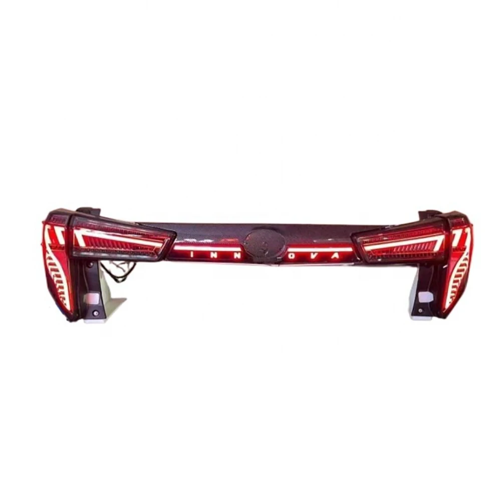 Newest Design Taillights For Innova Crysta Tail Lamp With Full LED And Sequential Turn Signal 2015-2022 Modified Rear Lamp Light