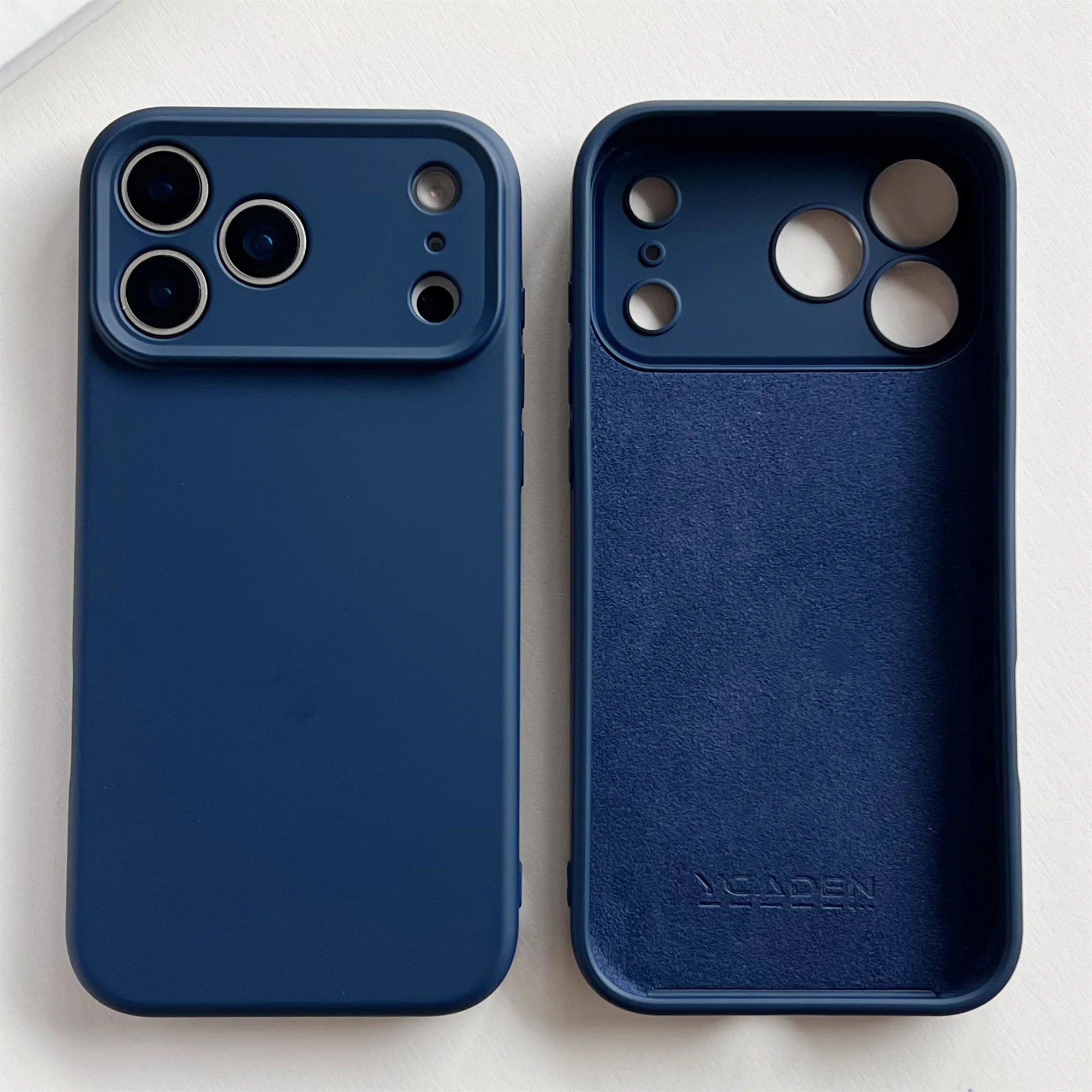 Vloeibare siliconen luxe originele hoes voor iPhone 17 16 17 16 Pro Max 17 Air 16 PLus Case TPU Bescherm huid Gladde schokbestendige hoes - afbeelding 1