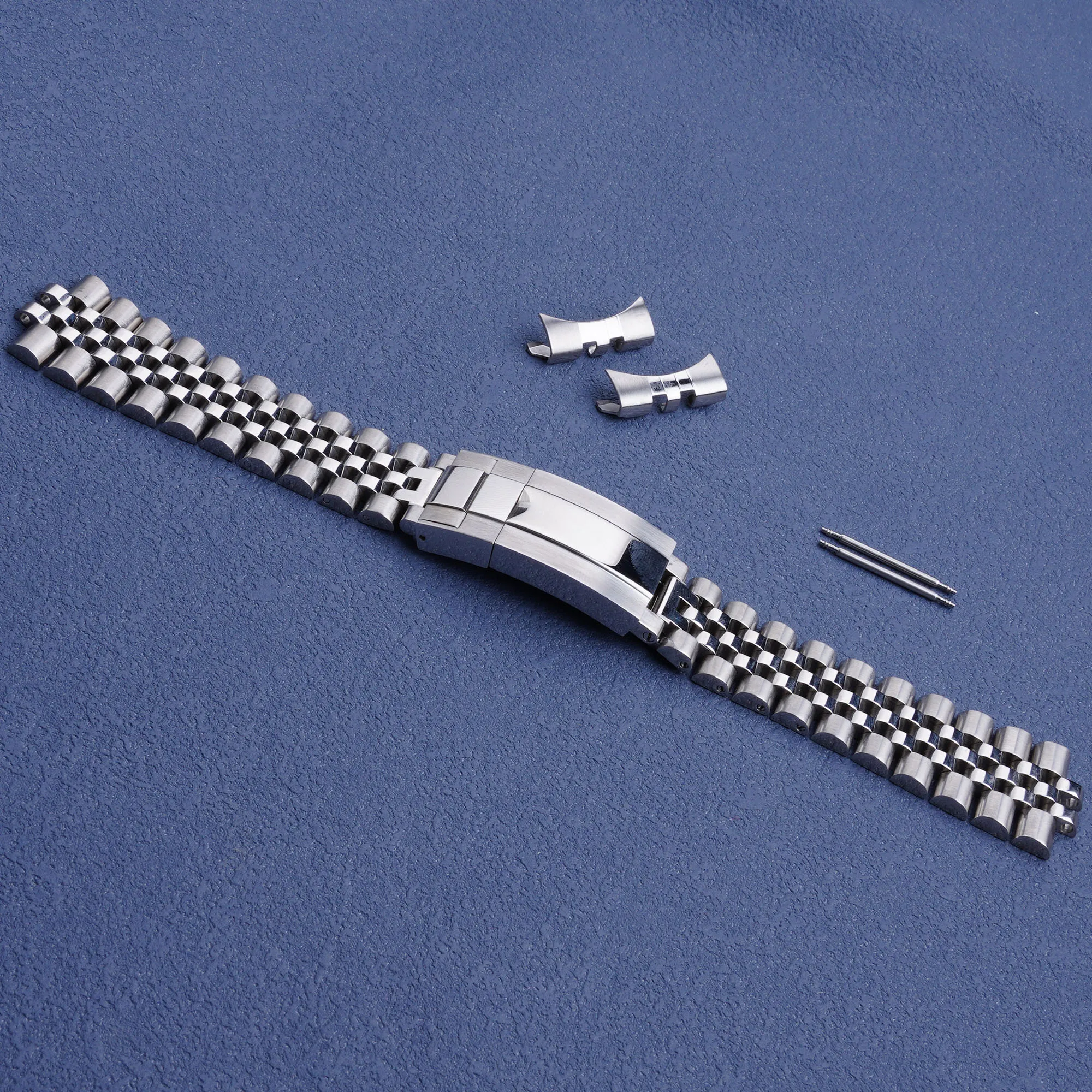 New Arrival 20mm Jubilee Hollow Endband with Oyster Deployment Clasp Stainless Steel Watchband For Seiko Prospex Alpinist SPB121