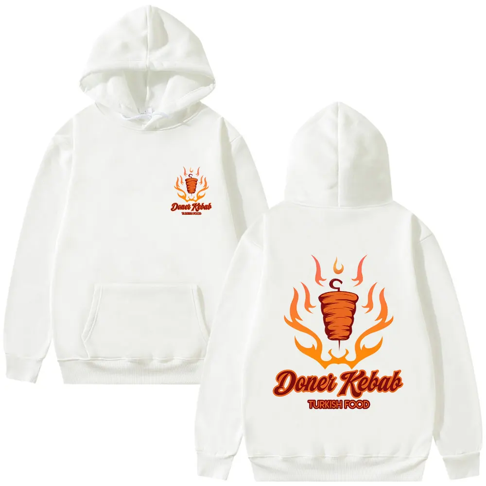 

Doner Kebab Turkish Food Funny Meme Graphic Hoodie Men Women Fashion Gothic Pullover Hoodies Male Casual Oversized Streetwear