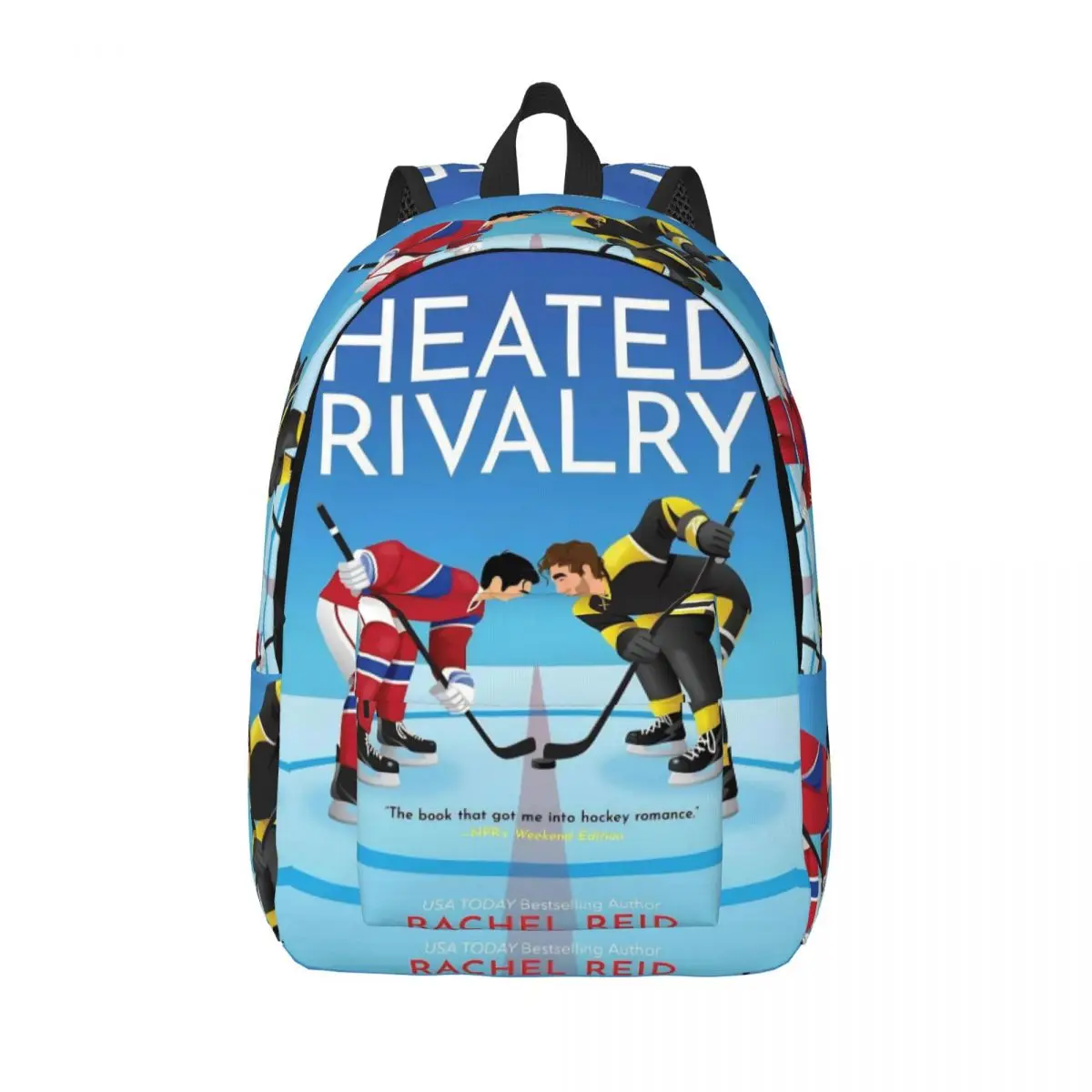 

Heated Rivalry Backpack for Preschool Primary School Student Hockey Game Bookbag Boy Girl Kids Canvas Daypack Outdoor