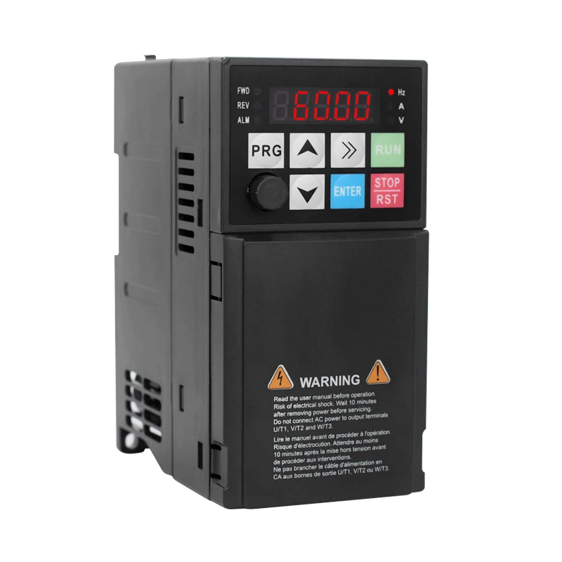 VFD Economy Inverter 220V 380V 0.4KW 0.75KW 1.5KW 2.2KW Water Pump Motor Speed Control Adjustable Frequency Controller AC Drive