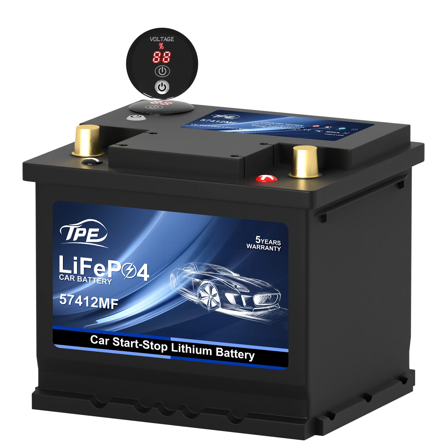 

Lithium Car Battery 57412MF for Electric Vehicles - Fast Charging & Low Self - Discharge
