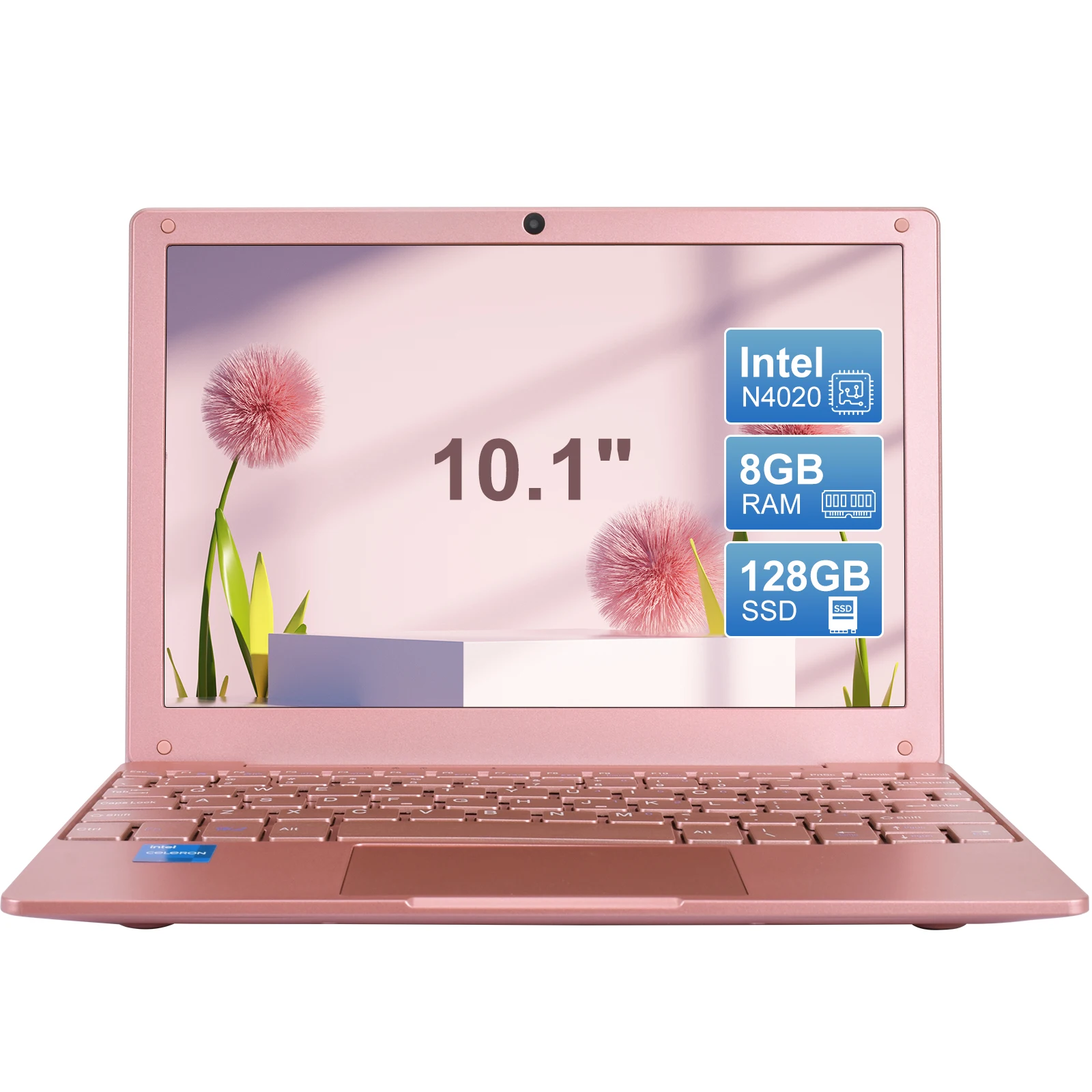 

10,1-дюймовый мини-ноутбук, 8 ГБ ОЗУ, 128 ГБ SSD, портативный легкий ноутбук