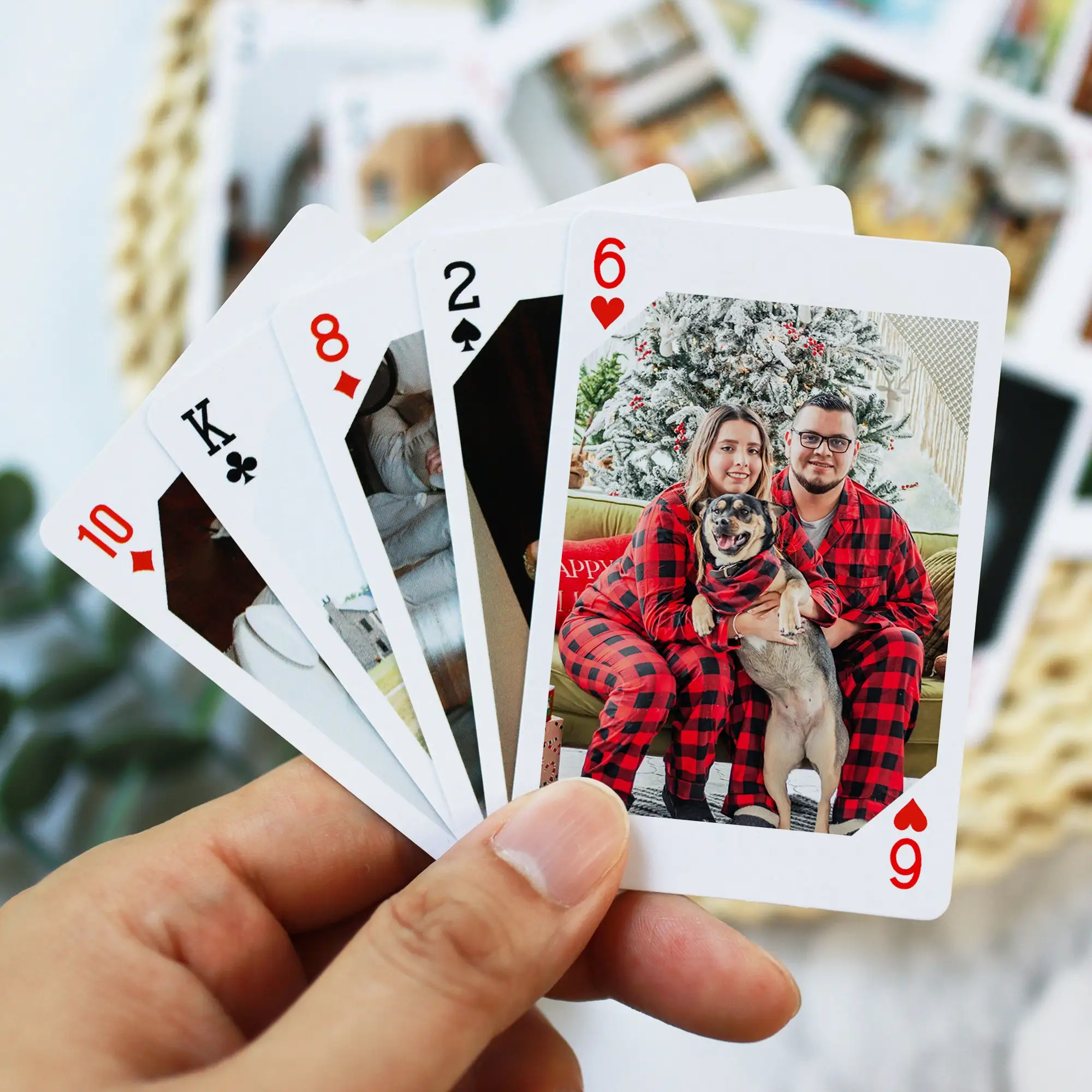 

Personalized Cultural Poker Playing Cards,Alternatief bruiloftsgastenboek,Customized Printing of Photos,Wedding Party Gifts