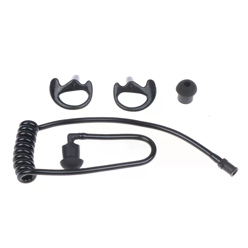 Spring Air Tube Walkie Talkie Earphone Replacement for Radio Earpiece Headset High Quality Durable Material Portable Design
