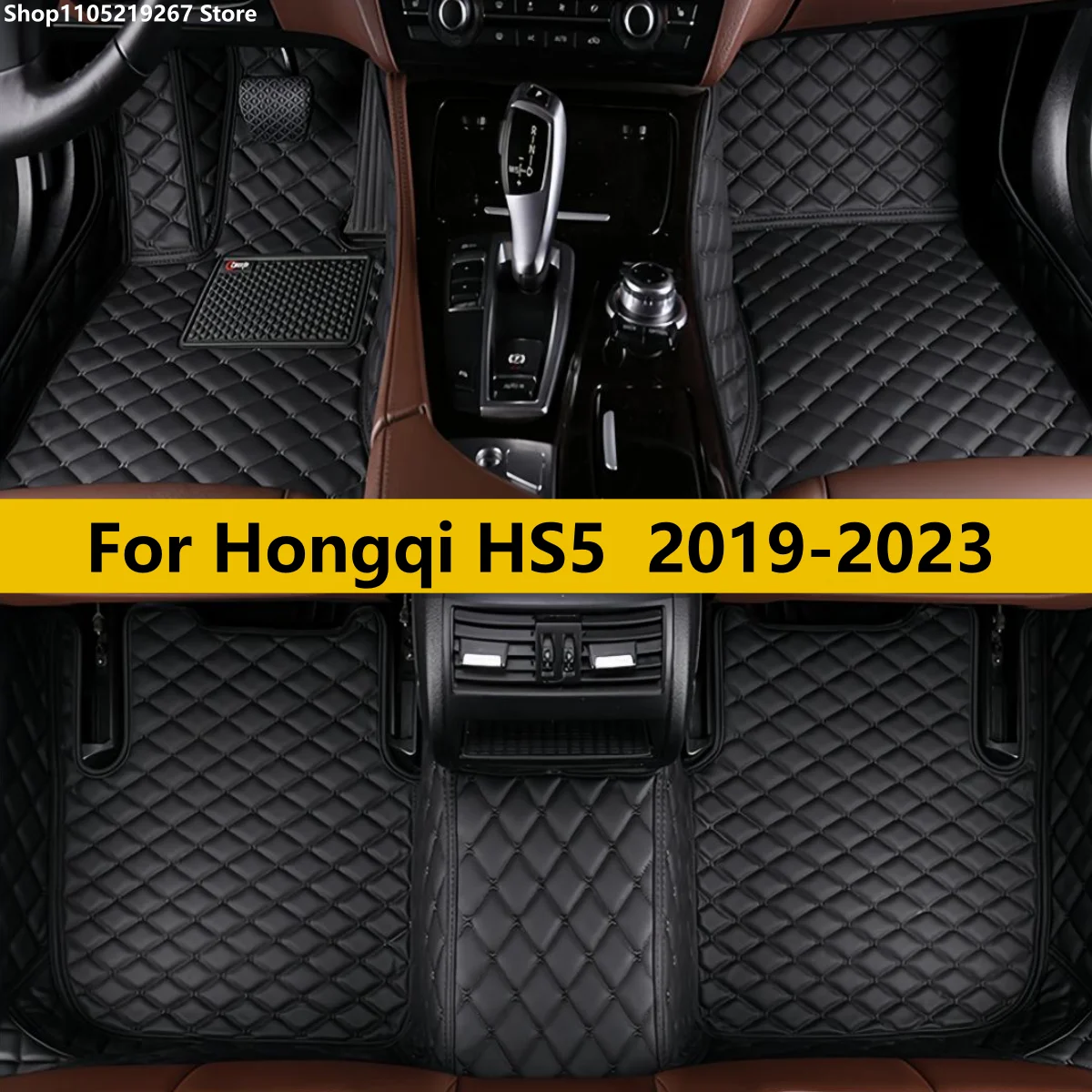 

Car Floor Mats For Hongqi HS5 2023 2022 2021 2020 2019 Waterproof Pads Car Floor Carpet Mat Alfombrillas Car Accessories