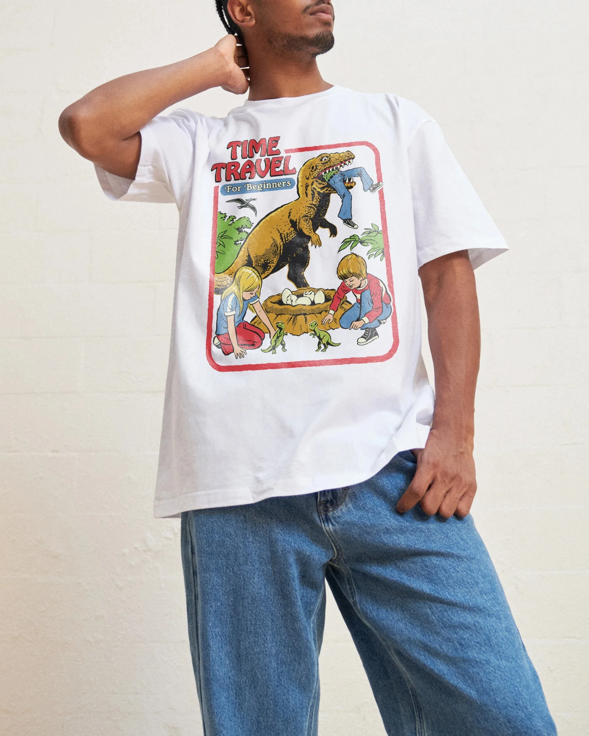 تي شيرت قطني ممتع للسفر للمبتدئين من القطن برسومات الخيال العلمي لملابس العصرية وعشاق الحنين لجميع القديسين