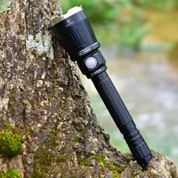 JETBeam BC40 Tactical Flashlight High-Powered Torch Lighter 2930LM and 347M Beam Throw,by NITECORE 3400mAh Battery for Hunting