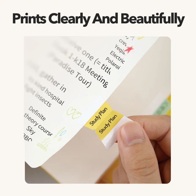 Niimbot Markings Smart Printer Thermal Label Stickers Colorful Label Sticker Waterproof For D101 D11 D110 Self-adhesive Paper