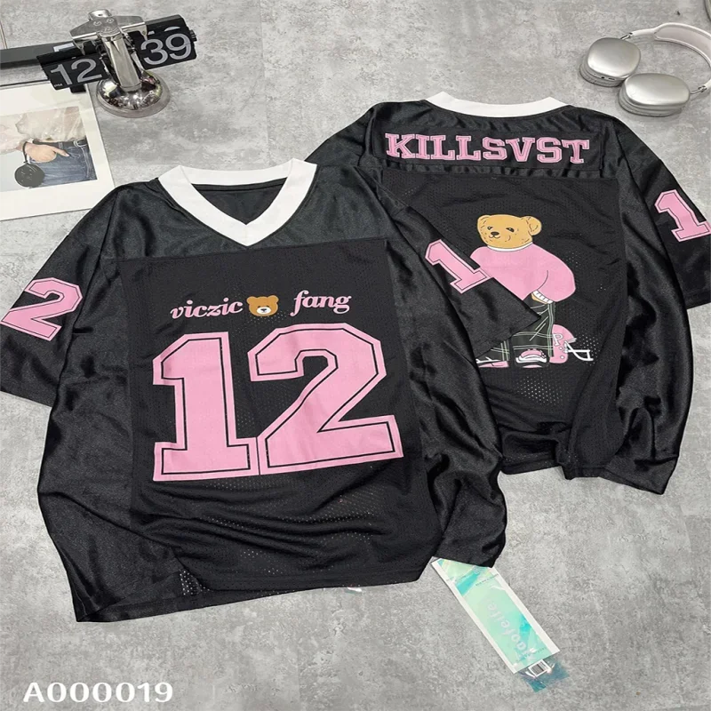 

Men's and Women's Universal Short-sleeved Shirt Super Loose Basketball T-shirt Football Shirt Comfortable Trendy