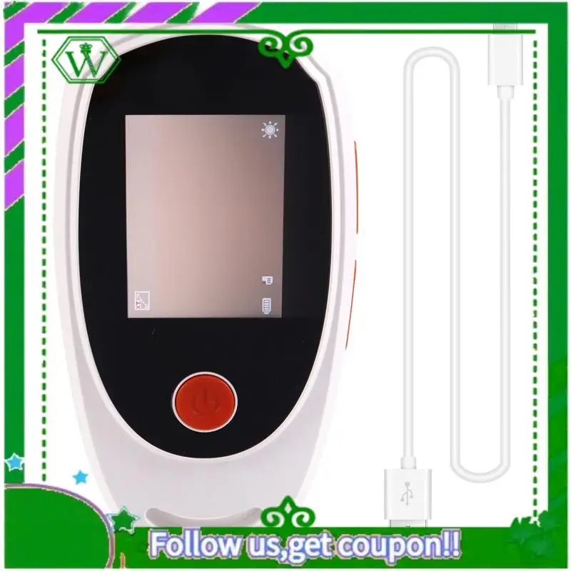 Reliable-Kids' Handheld Digital Microscope, 2.0-Inch Color IPS Screen, 400X Portable Magnifying Glass