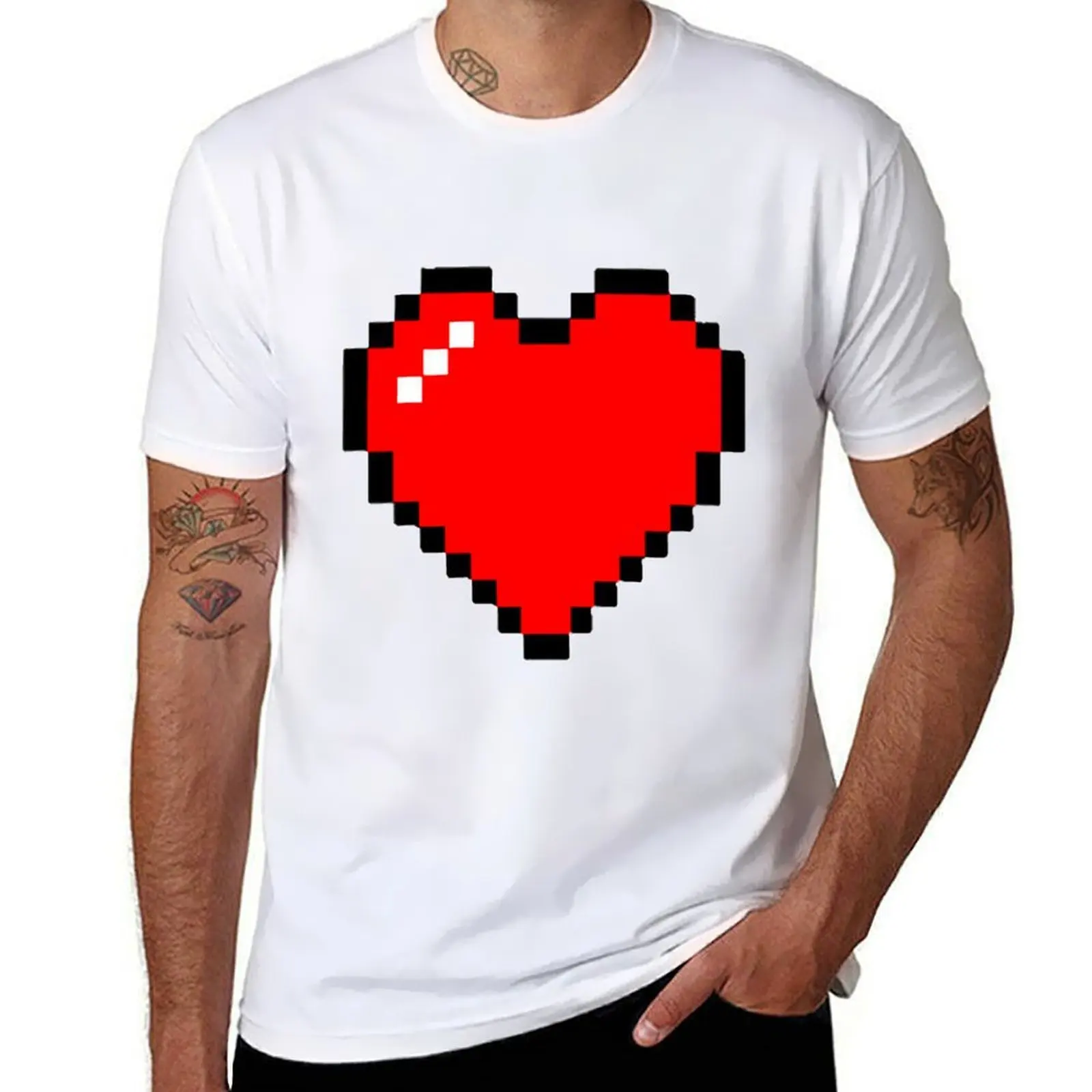 

Love Heart T-Shirt t shirt for man mens graphic t shirts T-Shirt