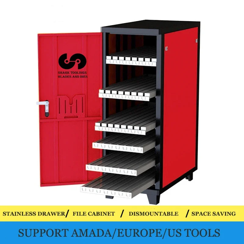 Metal Customized Press Brake Tool cabinet Storage Garage suitable for European and American punch and dies