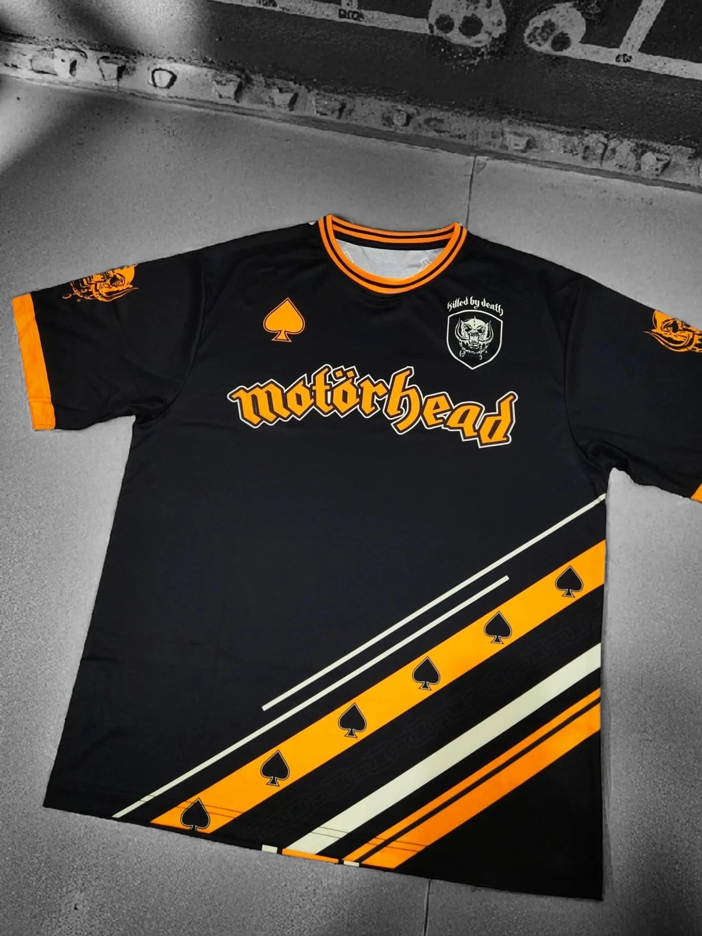 الأمريكية الرياضة التدريب كرة القدم جيرسي تي شيرت الهيب هوب الشارع خمر الرجال ملابس حريمي موضة للجنسين المحملة الملابس Y2k القمم