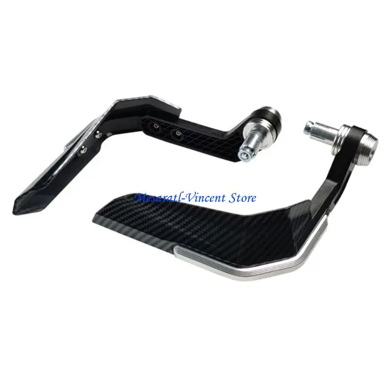A70F Pair Motorcycle Handle Windshield Handguard for Motocross Hand Guard with Mount Bolt