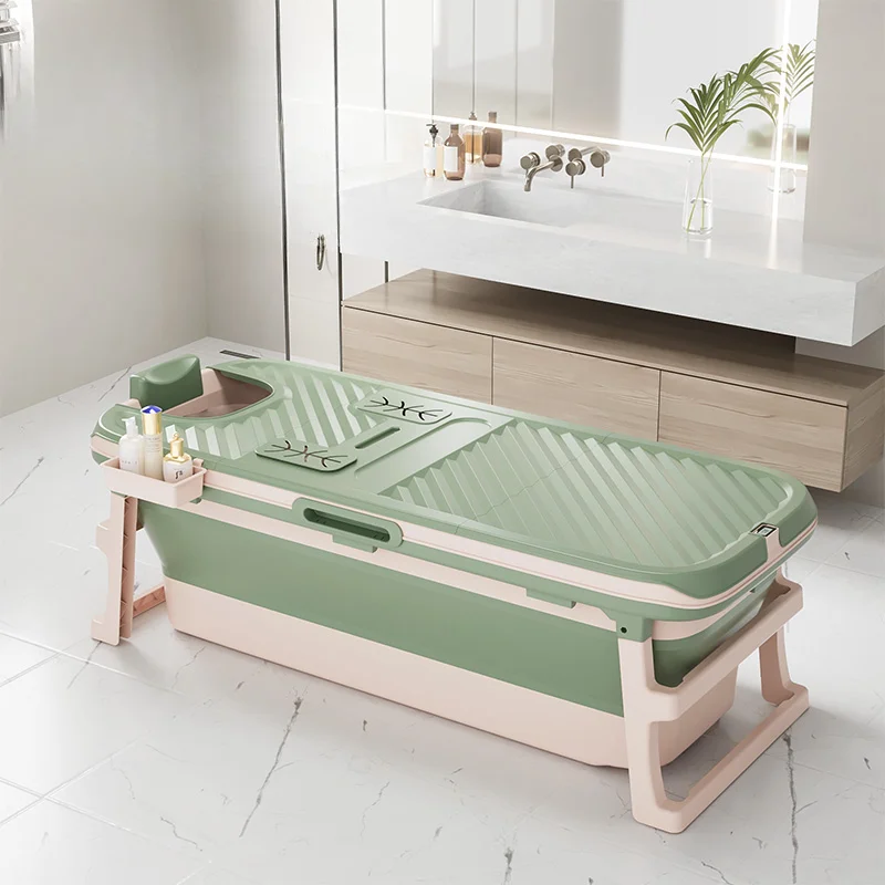 Spa Bathtub Kids Folding Bathtub Adults Folding Outdoor Tub Hot Portable Shower Freestanding Stand Household Tina Pedicura Spa