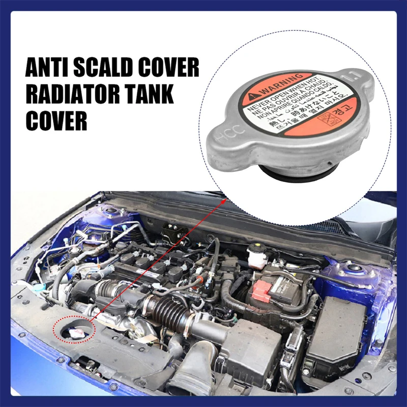 25330-3K000 Auto-Kühlerdeckel, Kühler-Kühlmittel-Ausgleichsbehälterdeckel, 1,1 bar, für Hyundai und Kia I10 I20 I30 und mehr 25330-05000