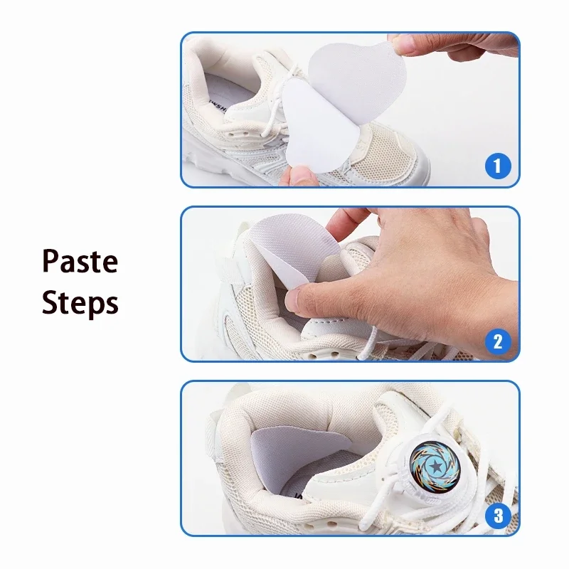8 قطعة/المجموعة كعب ارتداء إصلاح الأحذية التصحيح ملصقات للجنسين مكافحة ارتداء كعب أدوات العناية بالقدم وسادة العناية بالقدم إدراج أحذية رياضية حامي جديد