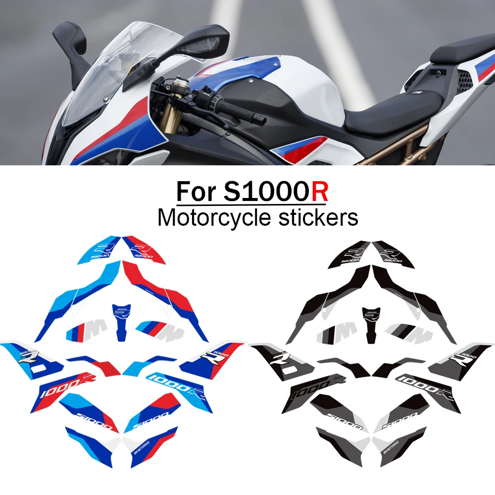 

For BMW S1000R S 1000 R S1000 M M1000R Motorcycle Protector Tank Knee Pad Grips Gas Fuel Oil Stickers Decals 2021 2022 2023 2024