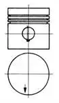 

Store code: 91430600 for PISTON + segment STD. (M18129, 87mm) W115 6880 W123