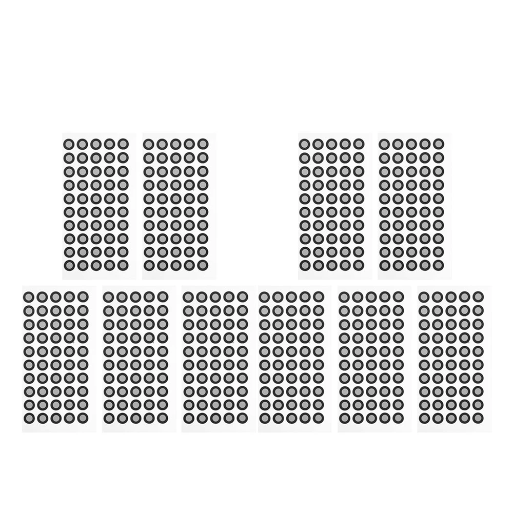 

15 Sheets Reflective Markers Marking Point for 3d Scanner Dots Scanning Stickers Reflection Film