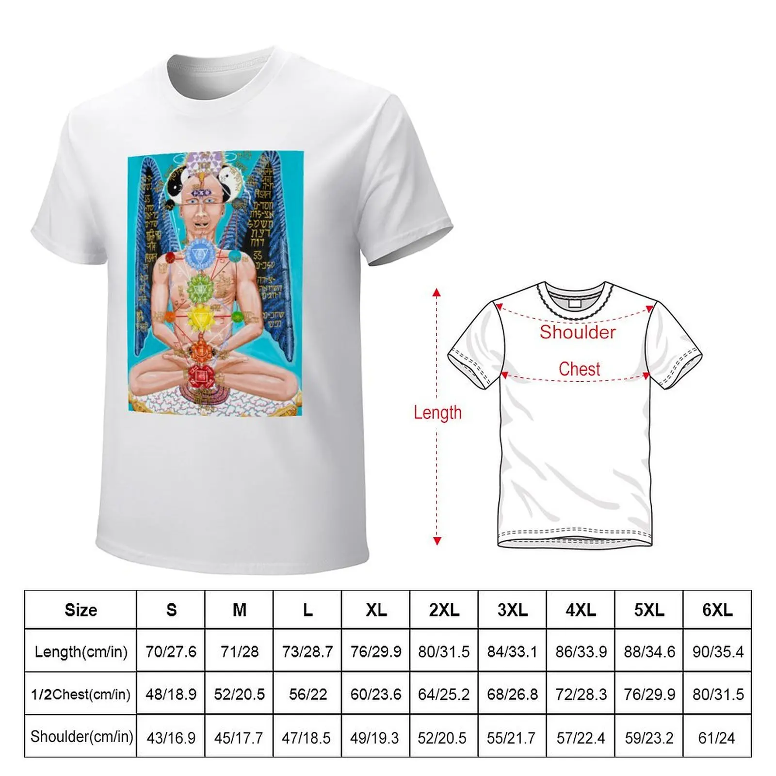 Kabbalah - Tantra Thanka T-shirt funnys summer clothes t shirts for men