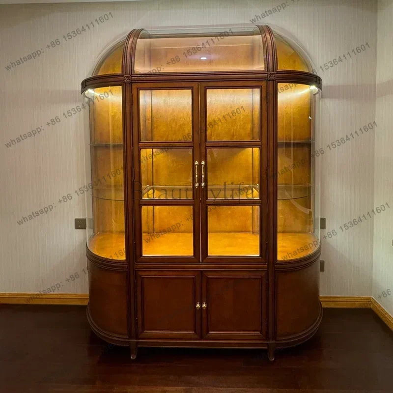 Medieval Glass Showcase, High-end Custom Jewelry Luxury Showcase