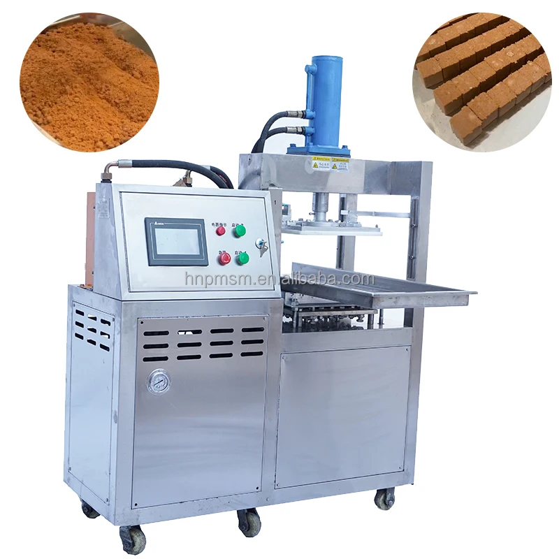 Small Business Rice Cake Maker Coffee Sugar Cube Making Machine Polvoron Press Almond Cookie Biscuit Forming Line