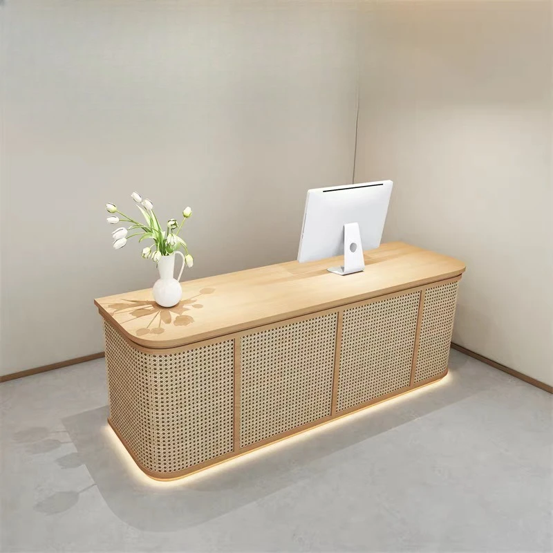 Vintage clothing store Chinese-style Japanese-style bar counter Receiving counter Bed and breakfast restaurant Rattan front desk
