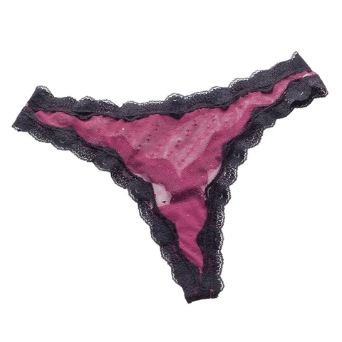Женские стринги сетчатые прозрачные  G-string