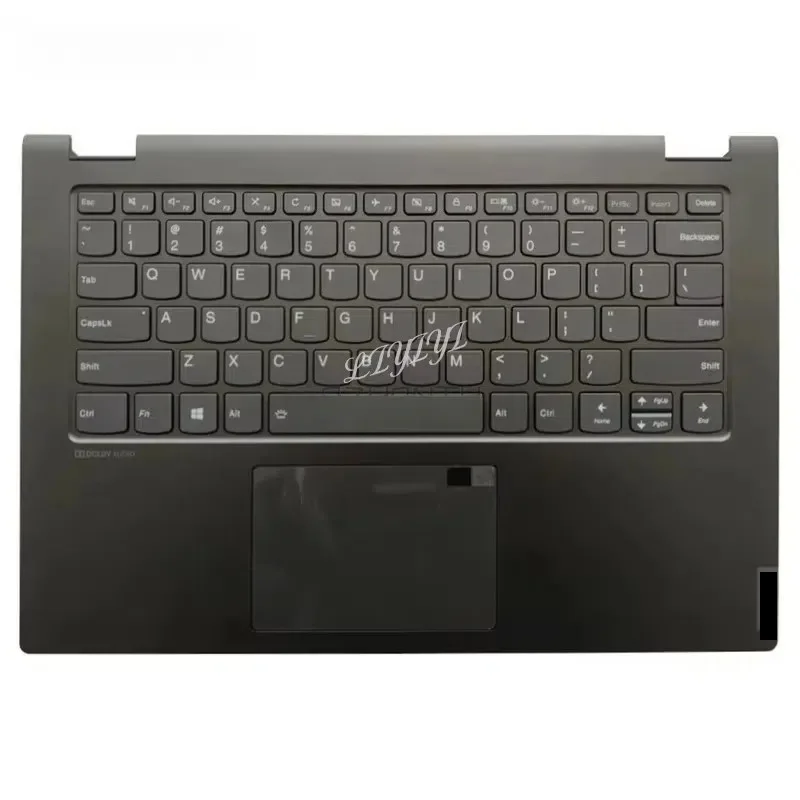 Imagem -04 - para Lenovo Ideapad C34014 C340 -14api Iwl Iml Flex-14 Palmrest Case Superior com Teclado Retroiluminado 14 Novo