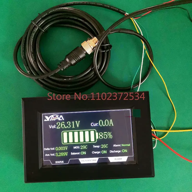 

JK Smart BMS Accessory LCD Touch Screen LCD Display for jikong pcb Battery Management System