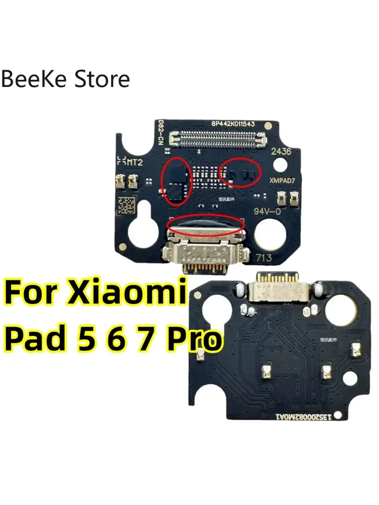 Repair For Xiaomi Mi Pad 7 7S 6 6S 8 9 5 Pro Ultra Tablet USB Type-C Charging Port Board Connector Charger Plug Dock Flex Cable view 5