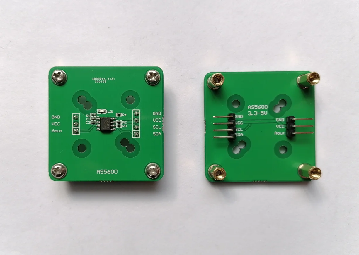 Magnetic Encoder AS5600 AS5047P TLE5012B with Magnet Provides Schematic Source Code