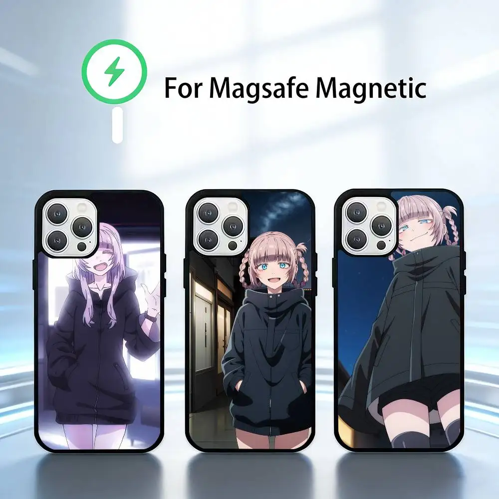 

N-Nazuna N-Nanakusa Phone Case For iPhone17,16,15,14,13 Plus,Pro Max Magnetic For Magsafe Wireless Charging